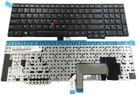 Sunmall New Laptop Keyboard Replacement With Frame And Pointer Compatible With Ibm Lenovo Thinkpad Edge E531 W540 W541 W550 W550s E545 T540 T540p T550 Series Fit P N 0c 04y2465 Black Us Layout