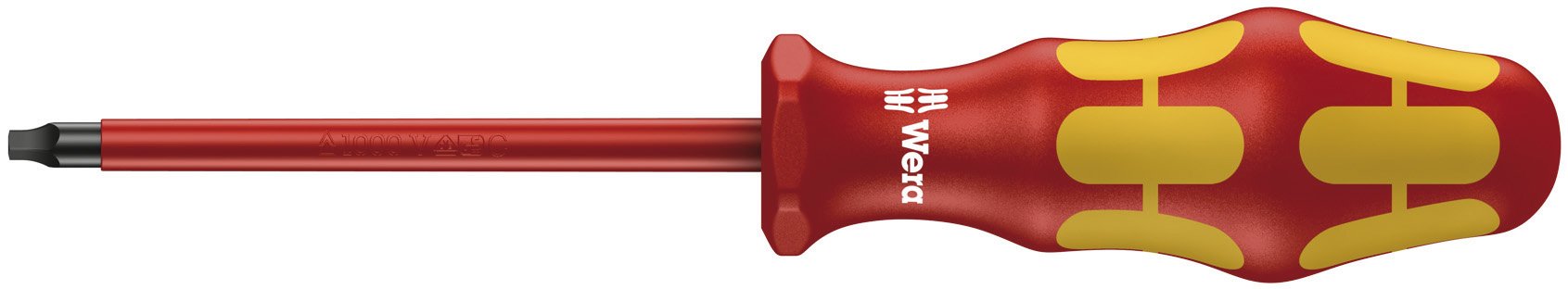 Wera 05100025001 1 x 2 x 100 mm "168i SB VDE" Insulated Screwdriver - Silver — image 1