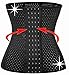 KissFit 6 Pcs Steel Boned Higher Compression Waist Trainer Cincher Promotes Fat Burner for Hourglass Quick Weight Loss