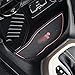 TOPPOWER Anti-dust Non-Slip Interior Door/Cup Mat Fit Jeep Renegade 2015-2017 16pcs (Pink)