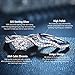 Newshe Wedding Rings for Women Engagement Ring Set 925 Sterling Silver 3pcs Round White Cz Size 5-10