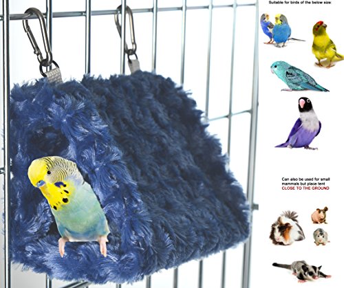 Avianweb Cozy Small Bird Tent Hideaway - Made in The USA (Night Sky, Single Tent)