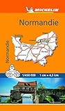 Mini Carte Normandie Michelin by 