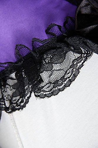 SODAO-Womens-High-grade-Steel-Buckle-Bustiers-Sexy-Lace-Corset