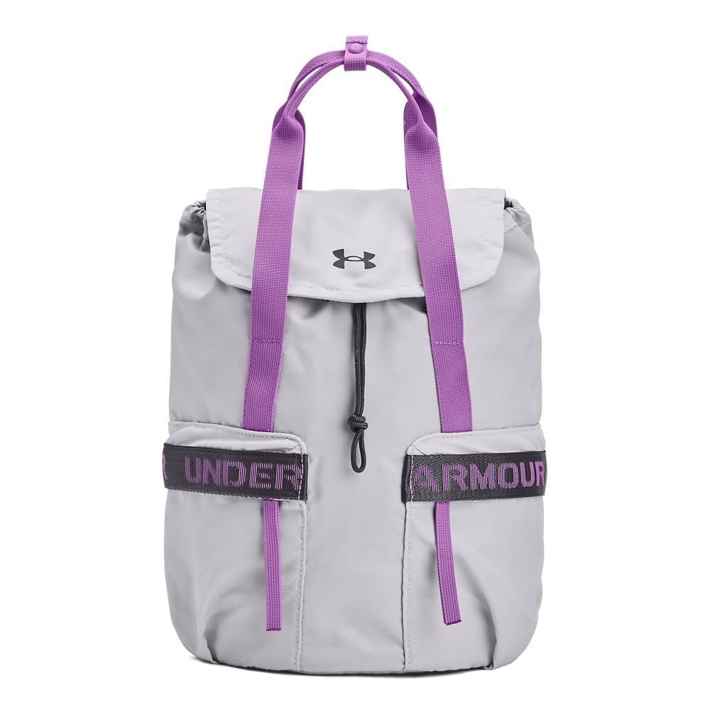 Photo 1 of Under Armour Women's Favorite Backpack, (014) Halo Gray/Castlerock/Provence Purple, One Size Fits Most