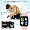 Popglory Smart Watch, 1.4'' HD Fitness Tracker with Blood Pressure, Heart Rate & Blood Oxygen Monitor, Smartwatch, Step…