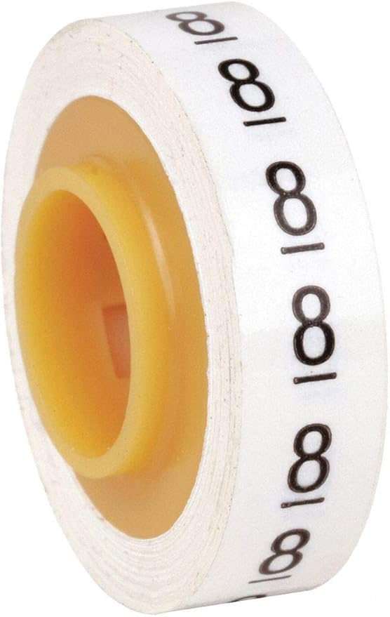 3M Electrical SDR8 Cable Markers Printable Adhesive Polyester Roll