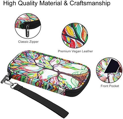 Family Passport Holder, Fintie RFID Blocking Zipper Case Document Organizer, Love Tree 4 Family Passport Holder, Fintie RFID Blocking Zipper Case Document Organizer, Love Tree