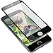VRURC Black for iPhone 6/6s 3D Curved Screen Protector, Strong Durable Tempered Glass Screen Protector for iPhone 6 and iPhone 6s [Bubble Free]