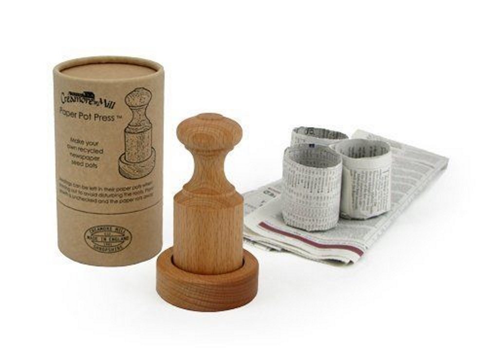 Creamore Mill UK Made Beechwood Gardeners Paper Make Your own Plant Pots