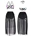 Blugibedramsh Women's Plus Size Swimwear High Waist Bikini Cruise Wear Swimsuit