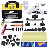Super PDR DIY New 29pcs Top PDR Tool Glue Pulling Tabs Works with All Glue Pullers Nickel Car Body Repair Tools+dent Removel T Bar Tools
