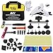 Super PDR DIY New 29pcs Top PDR Tool Glue Pulling Tabs Works with All Glue Pullers Nickel Car Body Repair Tools+dent Removel T Bar Tools