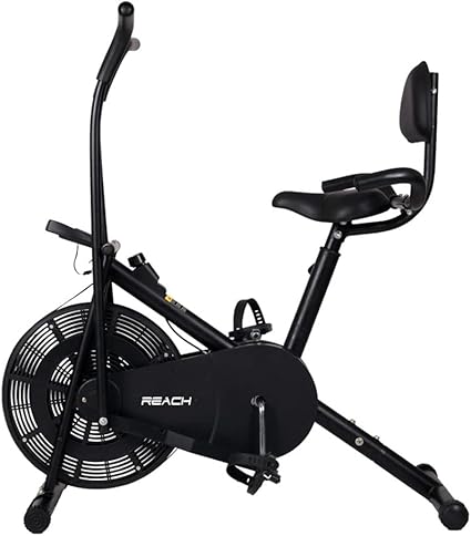 exercise cycle with moving handle