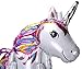 Langxun 2 Pack 3D Foil Unicorn Balloons for Unicorn Party Supplies and Girls Birthday Decorations, Birthday Party Supplies for Women (Rainbow)