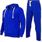 R RAMBLER 1985 Men's Track suit set Thick Fleece Hoodie Sweatsuit 2 pieces,casual winter warmer outfit