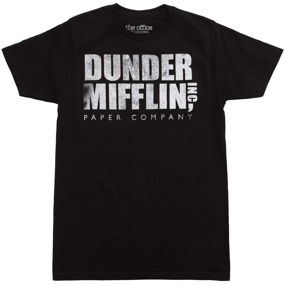 dunder mifflin black t shirt