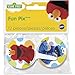 Wilton 2113-3470 12 Count Sesame Street Cupcake Toppers, Multicolor