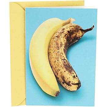 Hallmark Shoebox Funny Birthday Card (Two Bananas)