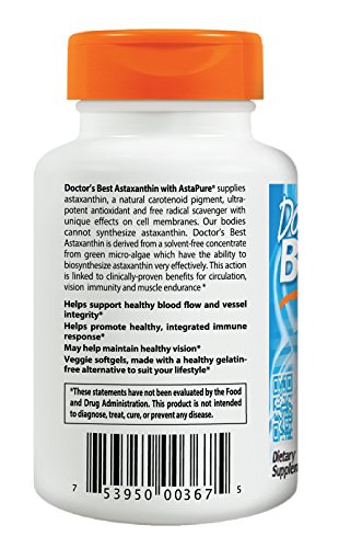 Doctor's Best Astaxanthin 6 mg - Image 5