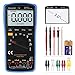 Digital Multimeter, Morpilot Auto-Ranging 6000 Counts DC/AC Voltage & Current, Resistance, Frequency, Continuity, Capacitance, Diode, Temperature, 3.0 Inch Backlight Large LCD Display & Test Leads