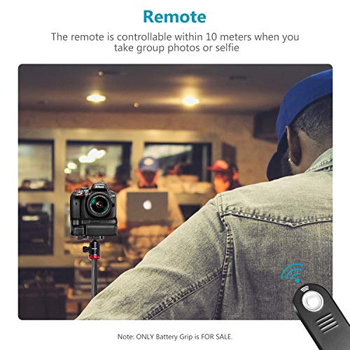 Neewer Battery Grip for Nikon D3400 DSLR Camera Vertical Shutter