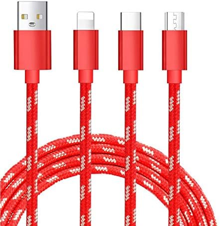 3 in 1 USB Charging Cable, USB Multi Cable AD ADTRIP Charger Cable Compatible with Huawei, Google Pixel, HTC, Nexus, Xiaomi Smartphones