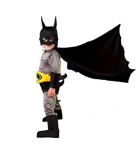 Disfraz De Batman Para Niños Azul Disfraz Batman Retro Clasico Hombre