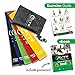 Weights Loop Exercise Resistance Bands Set By PXT360: 5 Varying Resistance Levels, Latex Straps For Full Body Workouts, Strength Training, Stretching And Weight Loss. Physical Therapist's Choice