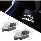 2 PCS LED Car Door Logo Lights Compatible for Land Cruiser 250 LC250 2023-present Courtesy Projector Laser Welcome Light Puddle Lamp Car Accessories (L3, for LC250 2023-present)
