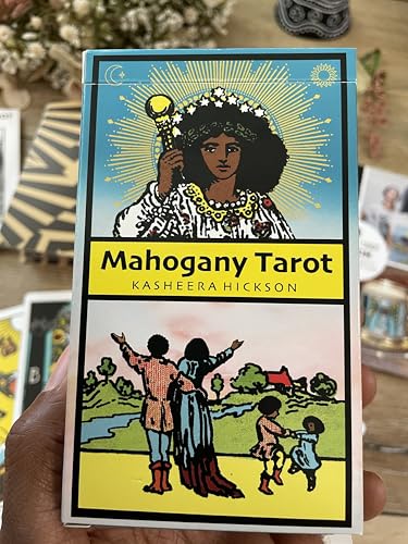 African American Tarot Cards - Black Tarot Deck Rooted in African Spirituality, Tarot Cards for Beginners with Guidebook, Divination Tools