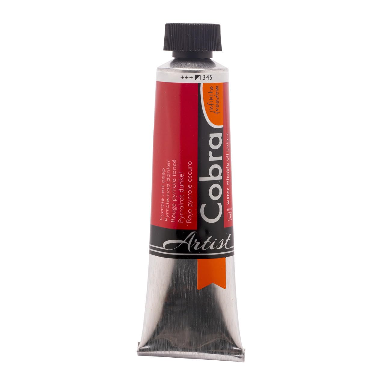 Cobra Artist Oil Colour Tube 40 ml Pyrrole Red Deep 345