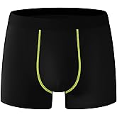 AYOSUSH Men's Comfortable Boxer Briefs Soft and Breathable Moisture Wicking Underwear for Active and Everyday Use
