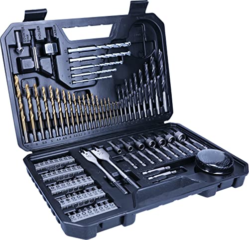 Ensemble De 103 Forets et Embouts V-Line Titanium Box De Bosch (Bois, Pierre et Métal, Accessoires De Forage et De Vissage)