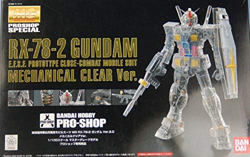 Mg Rx 78 2 Gundam Ver 2 0 Clear Ver Pro Shop Limited Edition Japan Import Amazon Es Juguetes Y Juegos