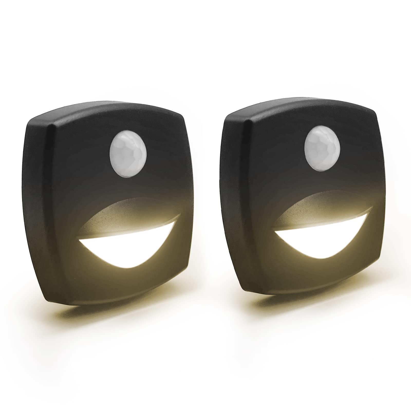 Photo 1 of Dream lighting RV Lights 12v Motion Sensor LED Courtesy Light Boat Cabin Companion Way Fixtures, Soft White, 2.1inch, Surface Mount, Pack 2