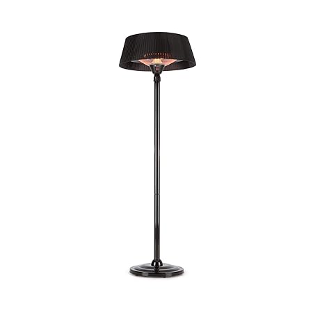 blumfeldt Venice Heat Stand Infrarot-Heizstrahler • Stand-Heizstrahler • Terrassen-Heizstrahler • 1000/2000 W • IR ComfortHea