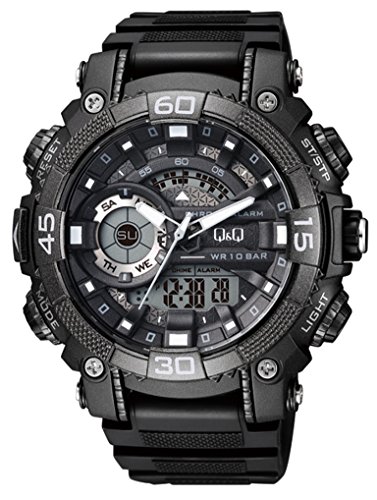 Q&Q SPORTY DOUBLE TIME MENS WATCH GW87J001