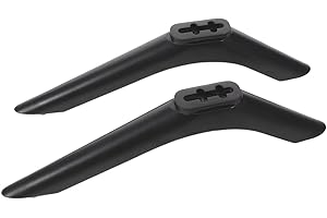 jojofuny 2pcs Tv Stand Base Legs with Screws for 26-43 Inch Tvs and Monitors for Living Room and Gaming Room