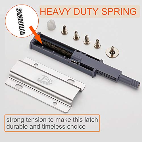 Push Latches for Jiayi 4 Pack Push to Open Door Latch