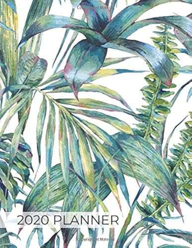 Download 2020 Planner: Forest Cover Weekly & Monthly Schedule Planner With Goal Setting Prompts & Reflection Section | 8.5”x11” Large High School, College, University, Home, Work Organizer Calendar PDF