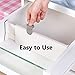 GADENT Adjustable Expandable Drawer Dividers Best for Kitchen Clothes Dresser Bathroom Bedroom Desk Baby Drawer Beige Color