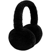 NASULAR Kids Winter Earmuffs Baby Warm Ear Muff Girls Cute Furry Ear Warmers Boys Foldable Ear Covers for Cold Weather