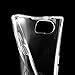 InventCase Premium TPU Gel Case Cover Skin for the BlackBerry KEYone 2017 - 100% Transparent / Clear