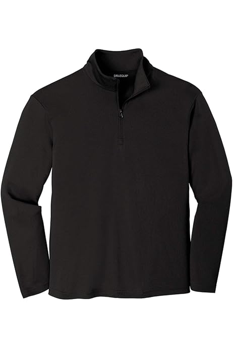 Zip Cadet Collar Sweatshirt 