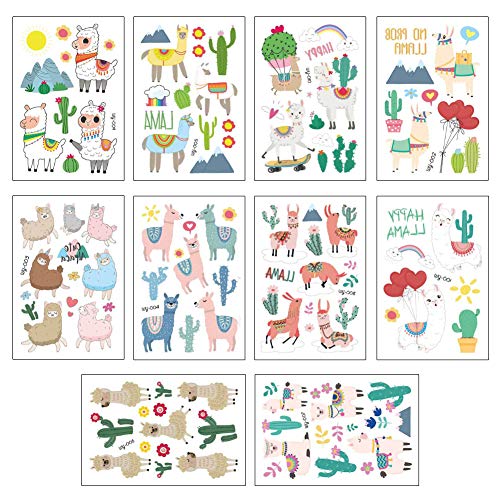Koogel 110pcs Fiesta Tattoos,Cinco De Mayo Temporary Tattoos Fiesta Party Decorations for Mexico Festival Celebration