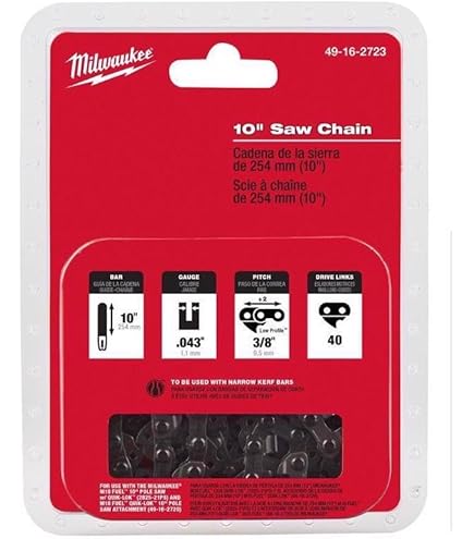 Milwaukee Electric - 16 Saw Chain for Chainsaw : Amazon.ca: Patio