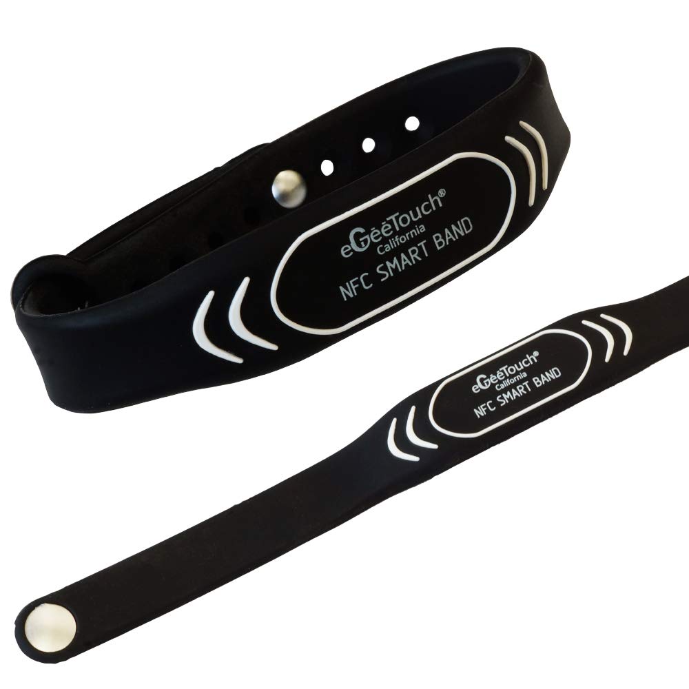 eGeeTouch NFC Smart Wristbands for All eGeeTouch Smart Locks (Wristband 2pcs)