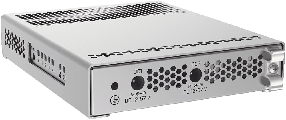 MikroTik CRS305-1G-4S+in Managed Gigabit Ethernet Switch PoE 10Gbps SFP+