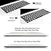 Batianda Spanish ESP Waterproof Ultrathin Silicone Keyboard Cover Skin for MacBook Pro 13 15 inch 2019 2018 2017 & 2016 with Touch Bar & Touch ID Model:A1989 A1706 / A1707 (Black)